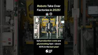 Robots Take Over Factories in 2025! 🤖⚙️ #HumanoidRobots #FactoryAutomation #AIrobots #Robotics2025