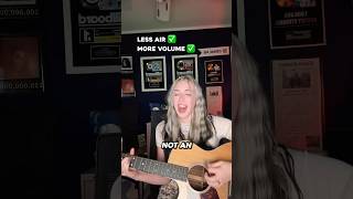 what’s the BIG difference between live singing and a studio recording ?