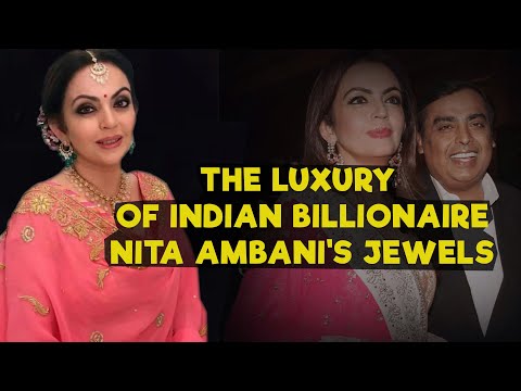 Kilograms of gold and myriad emeralds by Indian billionaire wife Nita Ambani