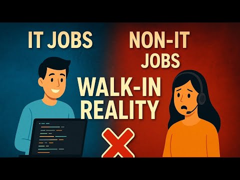 “Don’t Waste Your Time ⏳ Walk-in Interview Truth Revealed”#itjobs   #freshers  #freshersjobs