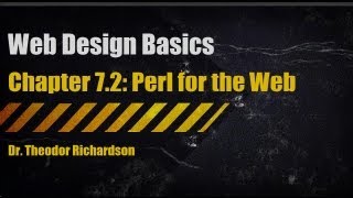 Web Design Basics: Perl for the Web