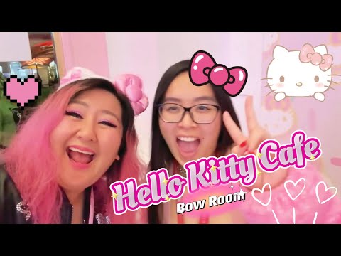 🎀 what supportive friendship looks like~ ✨mall day with friends + Hello Kitty Cafe✨💕