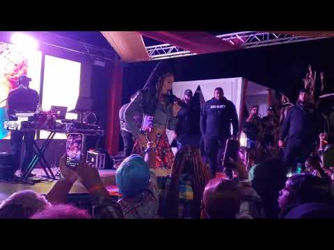 Mya performing at Fall Into Flannel - Millville, New Jersey