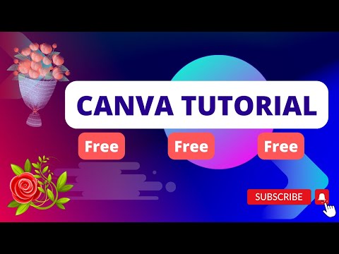 Canva Tutorial in Hindi #canva #videoediting #videoeditor