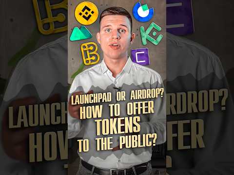 LaunchPad or Airdrop? How to offer tokens to the public? #legalnews #cryptonews #tokens