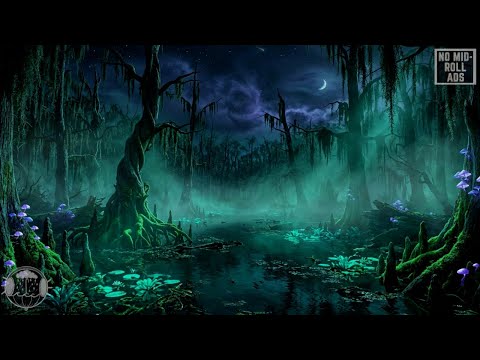 The Whispering Bog 💀 Ominous Horror Ambience [NO MID-ROLLS] for Reading & Sleep