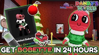 HOW TO GET BOBETTE IN 24 HOURS 🎄- Dandy's World Tutorials #6 - [☔️] #RainyMellie