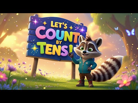 Let’s Count by Tens! (10 to 100) | Fun Counting Song for Kids #kidssong