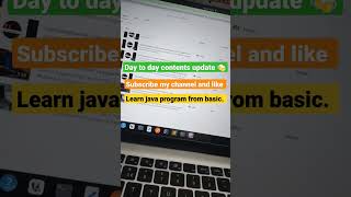 learn #java #programming in easy way. #bigginer #java #code #coding