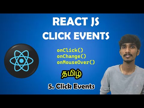 React JS EVENTS | OnClick OnChange OnMouseOver | Learn React Js  #5 #reactjs #javascript #webdesign