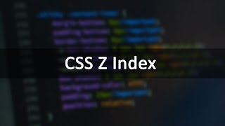 CSS Z Index