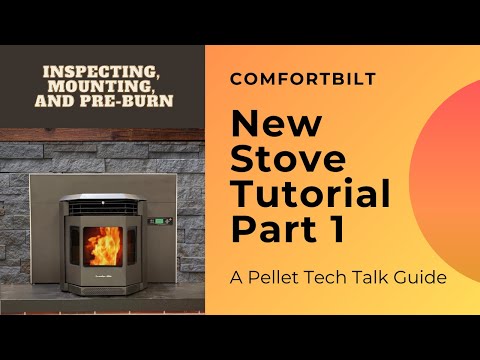 New Stove Tutorial Part 1 - Inspecting, Mounting, and Pre-Burning