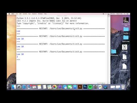 Advanced Python (GCSE Level) - Lists Part 3 of 3 (2D Arrays, List Positions)