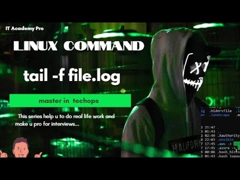 tail Command in Linux | tail vs tail -f | Real Server Use Cases.    #viral  #trending 