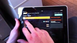 Microproject on the iPad