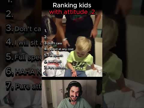 Reacting to my millions view short Kids with attitude #shorts #funny