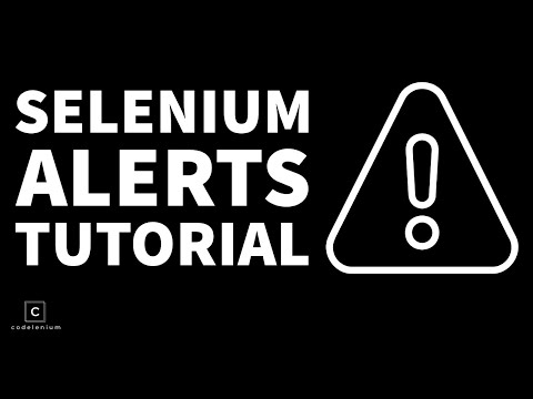 How to Handle Pop-up Alerts (Tutorial) | Selenium + Java