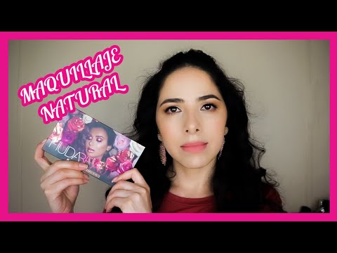 MAQUILLAJE NATURAL/ HUDA BEAUTY PALETTE/