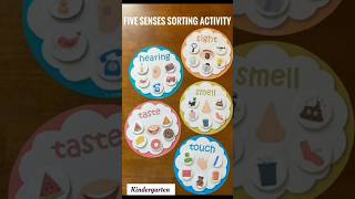 Five Senses Sorting Activity #happylearning #enhancedvisuals #learningwithfun #activityschool