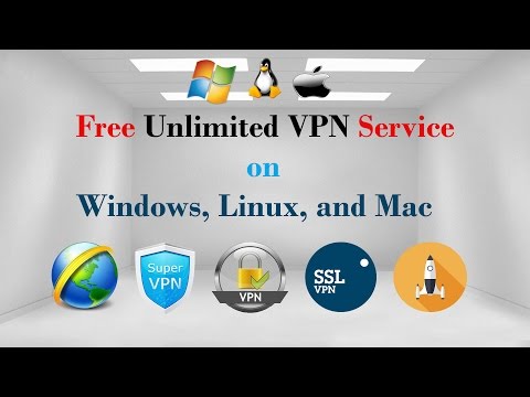Free Unlimited VPN Service on Windows, Linux, and Mac