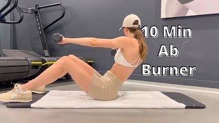 10 Min Core Burn 🔥 Quick Abs at Home!