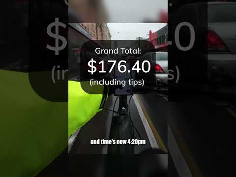 How I Made $176 in 4 Hours on My Bike!