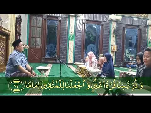 BELAJAR TILAWAH AL QURAN SURAH AL FURQAN AYAT 071-077 BERSAMA USTADZ ZAENUL ARIFIN, S.Ag.