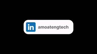 I designed Amoateng Technologies #LinkedIn username. #Shorts #Viral #Trending #design #OpenForWork