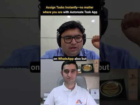 Assign tasks instantly - no matter where you are  #ytshorts #business