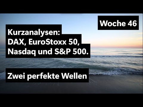 Kurzanalyse: DAX, EuroStoxx, DAX, Nasdaq, S&P 500