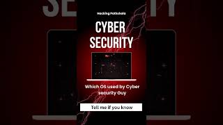 💻 Which OS Do Cybersecurity Experts Use? 🔐 #shorts