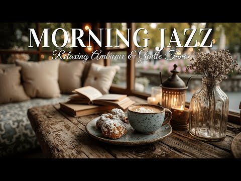 Morning Spring Coffee Shop Jazz ~ Relaxing Ambience & Gentle Tunes for Focus