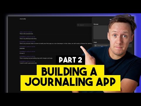 How To Build A Journalling App in Glide | Part 2
