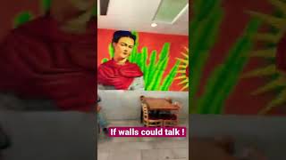 Wall Art in a Mexican Restaurant