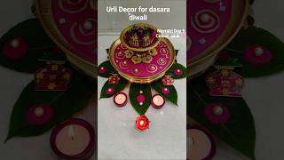 Urli decoration idea for festival #dasara #diwali #navratri #urli #shorts #festival #trending