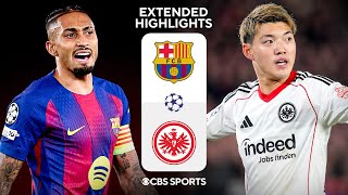 Barcelona vs. Eintracht Frankfurt: Extended Highlights | UCL League Phase MD 6 | CBS Sports Golazo