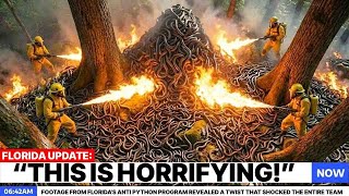 Footage From Florida’s Anti Python Program Revealed a Twist That Shocked the Entire Team