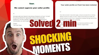 Fiverr seller profile not approved 2025||Problem solved new video||@sonnoghor