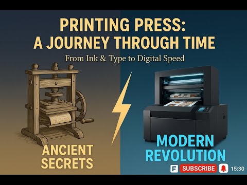 Printing Press Machine Facts That Changed the World! 🖨️ | Mind-Blowing History & Technology