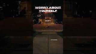 How can i focus on MYSELF ? #shorts