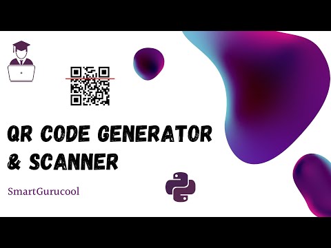 Design and Code Your Own QR Code Generator & Scanner App | Python + Figma | SmartGurucool | kmranrg