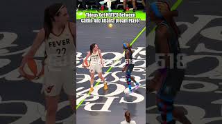 Things got heated 😳#caitlinclark #basketball #wnba