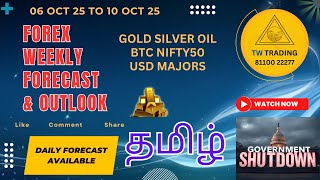 🥇 Weekly Forex Forecast🎯|XAUUSD Weekly Analysis| 06 Oct to 10 Oct25 | #xauusd #gold #fomc  #nfp #fed