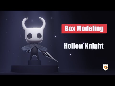 Modeling Character Hollow Knight in Blender 3D