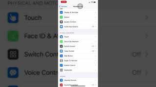 Double tap screen on iphone