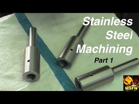 Hogging Out 303 STAINLESS / Horizontal Boring Bar Components / Part 1 - MSFN