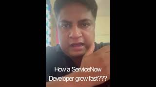 How ServiceNow Developer Grow Fast In Career? #servicenowjobs #servicenowdeveloper