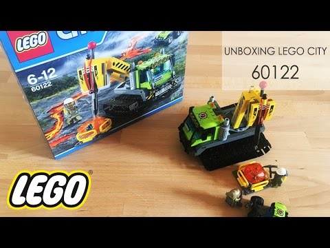 Lego city Volcano Crawler 60122 - Lego speed build Volcano Crawler