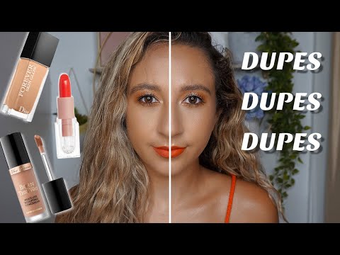 5 DRUGSTORE DUPES FOR POPULAR HIGH END MAKEUP... YOU NEED THESE!