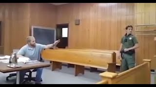No Nonsense Judge Quickly Holds A Sovereign Citizen In Contempt Of Court - Classic Sovcit Video